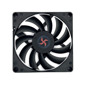 Usine directe 8010 DC ventilateur de refroidissement 12V plastique silencieux Double roulement à billes personnalisable ODM pour carte graphique disque dur électrique - Product Image 2