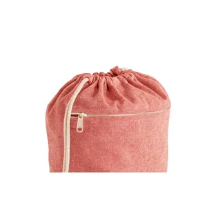 Borsa in cotone riciclato, merchandising sostenibile - Product Image 2