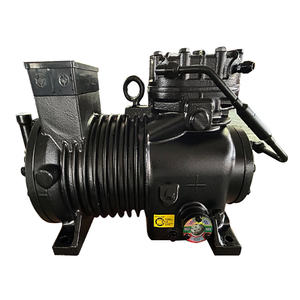 Новый 10 л.с. 2-цилиндровый полугерметичный поршневой Холодильный компрессор с воздушным охлаждением металлические компрессоры - Product Image 4