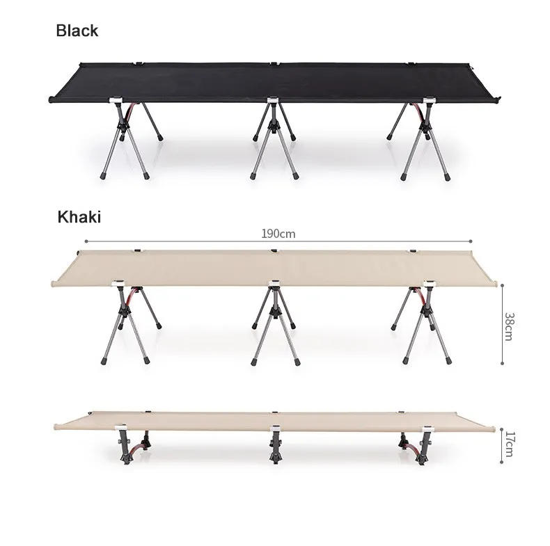 Оптовая продажа, лидер продаж, алюминиевая металлическая складная походная кроватка для кемпинга