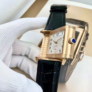 Reloj Mecánico de Lujo Personalizado para Hombre con Reserva de Marcha, Alarma, Estilo Vintage, Correa de Acero Inoxidable y Diseño de Tapa Abatible - Product Image 5