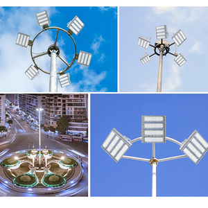 Prix d'usine personnalisé Ip65 50-400W Led <span class=keywords><strong>Spot</strong></span>/projecteurs Étanche 8 Lumière, projecteur Verre dépoli avec bornes - Product Image 2