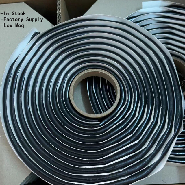 Double Sided Waterproof Butyl Sealing Tape Waterproof Seal Tape Butyl Rope Tape for Sealing Headlight/Windscreen/Car Door