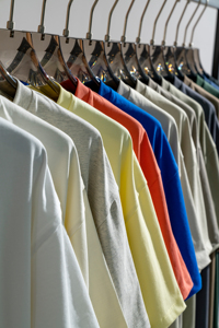 Herren-T-<span class=keywords><strong>Shirt</strong></span> aus Baumwolle-Premium-geripptes Streetwear-Herren-T-<span class=keywords><strong>Shirt</strong></span> mit lockerem Schulter ausschnitt - Product Image 4