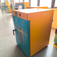 Four de séchage vertical avec ventilateur arrière, contrôle de température haute précision, matériaux durables pour la recherche et les tests en laboratoire