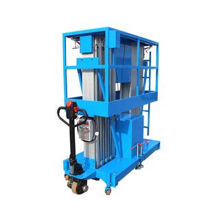 <span class=keywords><strong>Platform</strong></span> Kerja Hidrolik Portabel Mobile Tiang Tunggal 4-12m, Boomlift Teleskopik Tiang Tunggal, Pompa Mesin Gear - Product Image 3