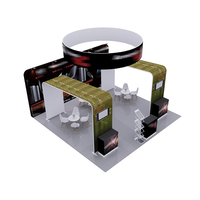 Stand d'exposition modulaire personnalisable et tendance, idéal pour les événements, les expositions et les salons professionnels