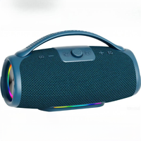 Haut-parleur portable de jeu Super Bass TG117, son Hifi, étanche, éclairage LED RGB, vente flash, lecteur de musique d'extérieur