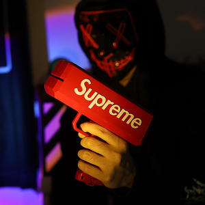 Nuova Pistola Spara Soldi Elettronica con Banconote di Plastica, Giocattolo alla Moda per Bambini e Adulti, per Club, Bar, Ritorno a Scuola, Durevole con Luce Incandescente SHJY - Product Image 3