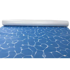 Doublure de piscine personnalisée en <span class=keywords><strong>PVC</strong></span> haute résistance 1000D de 1,2 mm, design froissé, résistante aux UV, résistante aux déchirures, installation facile - Product Image 4