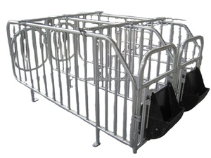 Offre Spéciale épaissir les cages différentes d'animaux de caisse de gestation de tuyau d'<span class=keywords><strong>acier</strong></span> pour la ferme de porc - Product Image 2