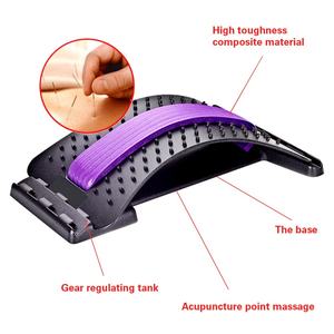Correcteur de posture lombaire à 3 niveaux pour soulager les douleurs dorsales, étireur de dos, masseur lombaire, civière magique pour la santé et le fitness - Product Image 5