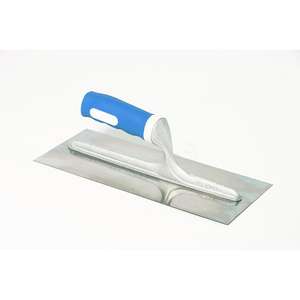 28x12 SMOOTHTROWEL DIY Grade Bricklaying Trowel Lames en acier au carbone en acier inoxydable Caractéristiques carrées Caoutchouc M/CAOUTCHOUC COMITEL SRL - Product Image 1