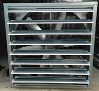 Ventilateur de refroidissement à humidification triphasé pour l'agriculture, marteau lourd, ventilateur d'extraction hydroponique, extracteur de pression négative