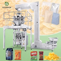 Machine d'emballage verticale automatique pour briques de riz de 250g, tamarin, café, sachets de thé, granulés, bonbons enroulés et céréales