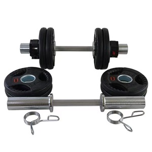 SK SPORTS 2 \ "Rubber Grip Floor Barbell Home and Gym Use Weight Board para entrenamiento de fuerza y levantamiento - Product Image 4