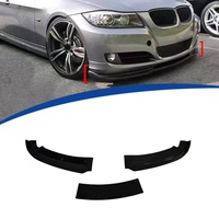Matériau ABS de haute qualité pour Série 3 2009-2011 E90 Pré-M face Splitter avant noir brillant 3 pièces type