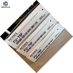 Capteur à fibre optique à faisceau traversant résistant à la chaleur FU-75F, câble de 2 m à découpe libre pour l'automatisation industrielle - Product Image 1