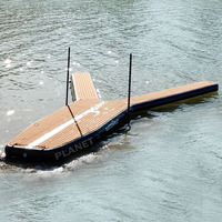 Plateforme en Y gonflable en EVA pour jet-ski, pontons de stationnement, quai flottant gonflable pour l'eau