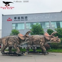 Jurassic Theme Park Modèle de dinosaure animatronique grandeur nature à vendre