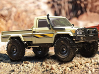 YIKONG YKHobby YK41011 Camioneta RC Crawler 4WD a Escala 1:10 con Ejes Portales Delanteros y Traseros, Motor 550, Control por Aplicación, Alcance de 300M, Nivel Experto
