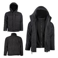 Veste parka G8 unisexe multi-poches, légère, camouflage, imperméable, coupe-vent, chaude pour l'hiver, idéale pour la randonnée et le camping