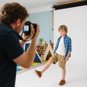 CHANGTENG – Modèles virtuels variés et réalistes en ABS pour la <span class=keywords><strong>photographie</strong></span> de vêtements pour enfants, sécurisés par IA et sous protection par le droit <span class=keywords><strong>d</strong></span>'<span class=keywords><strong>auteur</strong></span>, pour les marques de commerce électronique - Product Image 2