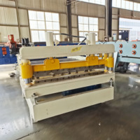 Machine de découpe de tôles de toiture en zinc-aluminium / tôles d'acier galvanisé