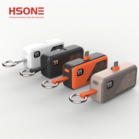 Mini batterie externe d'urgence à prix abordable, double sortie, chargeur rapide 10W, 5000mAh Li-Polymère, écran LED, support portable, garantie 12 mois