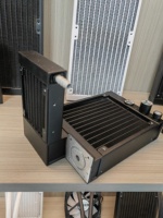 Radiateur d'eau en aluminium d'ordinateur de refroidissement par eau de radiateur de ventilateur de refroidisseur de processeur