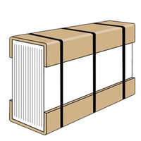 Protecteur d'angle de papier pour l'emballage de palette et de carton