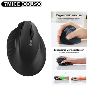 Mới đến nâng chuột không dây Máy Tính Xách Tay PC văn phòng 6 nút im lặng khá nhấp chuột Chuột máy tính văn phòng 2.4G Chuột dọc tiện dụng - Product Image 1