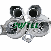 Actualización de Etapa 2 Twin Turbo 900HP para BMW 4.4L S63 M5 F90 M8 F91 F92 F93 841901841902-5017S 11658070601 8070601 11659502566