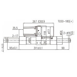 Dispositif manipulateur de plateforme élévatrice miniature hydraulique à tige poussoir électromécanique DC Mars pour pousser et soulever - Product Image 1