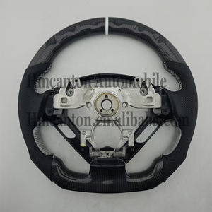 Volante Deportivo de Fibra de Carbono y Cuero Perforado, Personalizado para el Modelo de Auto Infiniti G27 G37 - Product Image 2