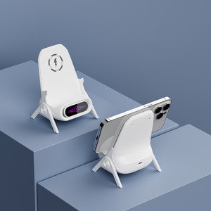 2024 support de téléphone Portable populaire 15w sans fil charge rapide téléphone portable chaise de bureau <span class=keywords><strong>chargeur</strong></span> d'<span class=keywords><strong>aimant</strong></span> sans fil - Product Image 2