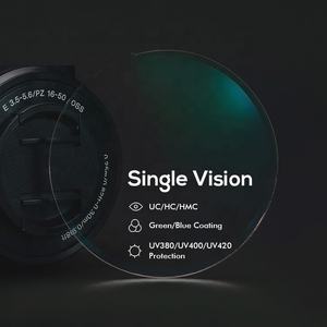 عدسات النظارات البصرية من الشركة المصنعة CR39 عدسة طبية مع طلاء HMC تأثير رؤية واحدة - Product Image 1