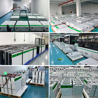 Batterie solaire murale GSL ENERGY Tesla 48V 5kWh 10kWh, batterie lithium LiFePO4 100Ah, communication CAN