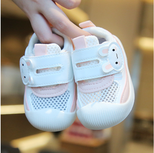 ฤดูใบไม้ผลิและฤดูร้อนเด็กอายุ <span class=keywords><strong>1</strong></span> ถึง 2 ปีรองเท้าตาข่ายกลวงเด็กวัยหัดเดินรองเท้าผ้าใบระบายอากาศด้านล่างนุ่ม - Product Image 6
