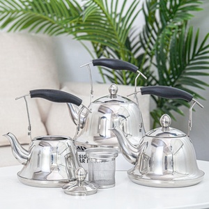 Hervidor de agua de acero inoxidable con cuello de cisne, tetera de té con filtro, venta directa de fábrica China, gran oferta - Product Image 4