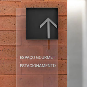 Panneau CARREY Support de sol extérieur éclairé personnalisé Panneau de bâtiment <span class=keywords><strong>immobilier</strong></span> Panneaux <span class=keywords><strong>d</strong></span>'orientation directionnels - Product Image 1