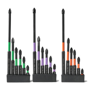 Jeu de tournevis Phillips S2 haute dureté, magnétique et résistant aux chocs, pour perceuses électriques et tournevis, accessoire pour outils électriques - Product Image 2