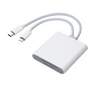 Lecteur de carte multifonction pour téléphone portable 2 en 1, carte SD TF, convertisseur de carte mémoire pour <span class=keywords><strong>USB</strong></span> 2.0 externe, vente chaude 2025 - Product Image 1