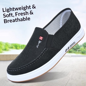Scarpe da uomo <span class=keywords><strong>Old</strong></span> Beijing in tela, <span class=keywords><strong>casual</strong></span>, sportive, alla moda, versatili, monopiano, slip-on, da lavoro, con suola in gomma, pure - Product Image 4