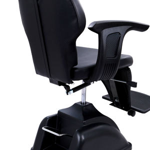 Sillón de Peluquería Profesional de Lujo con Tapicería de Cuero Premium, Elevación Hidráulica Suave para Salón de Belleza - Product Image 5