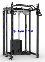 Rack de puissance d'entraîneur de gymnase commercial tout-en-un avec la machine multifonctionnelle de Smith