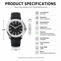 Montre Homme de Luxe Étanche Haute Qualité avec Cadran Arabe et Logo Personnalisable Vente en Gros (Alibaba)