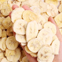 Fabrieksleverancier van gevriesdroogde bananenplakjes, bulkvoorraad, service voor aangepaste verpakkingen voor export