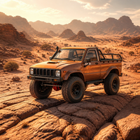 Voiture RC RGT EX86110PRO Pioneer 1/10, modèle de voiture RC brushless, Rock Crawler 4WD/Tout-terrain, Monster Truck en résine et métal, servo 60A 40KG, porte-roues