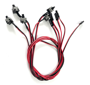50cm Langes Einschaltknopf-Schalterkabel für PC-Schalter Reset Computer-Stromversorgung Momentan Automatisch Zurücksetzender Druckknopf - Product Image 2